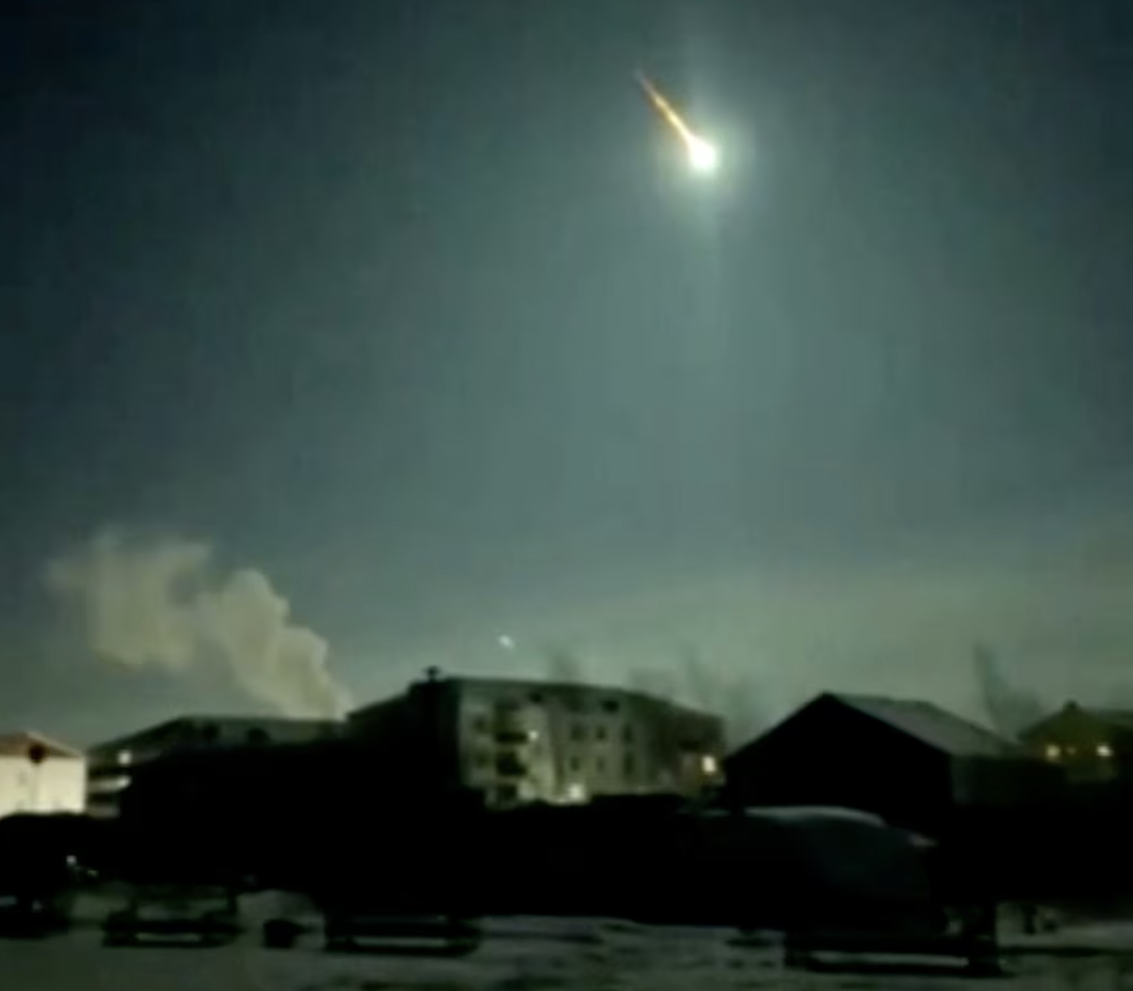 Un Meteorito Ilumina Siberia