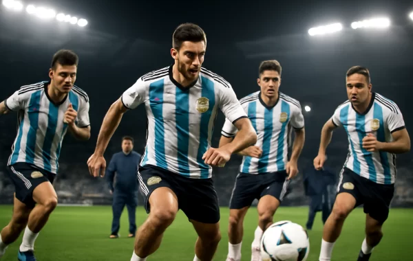 Argentina ya entrena en Kansas para el Mundial 2026: Messi lider en la primera practica de Scaloni